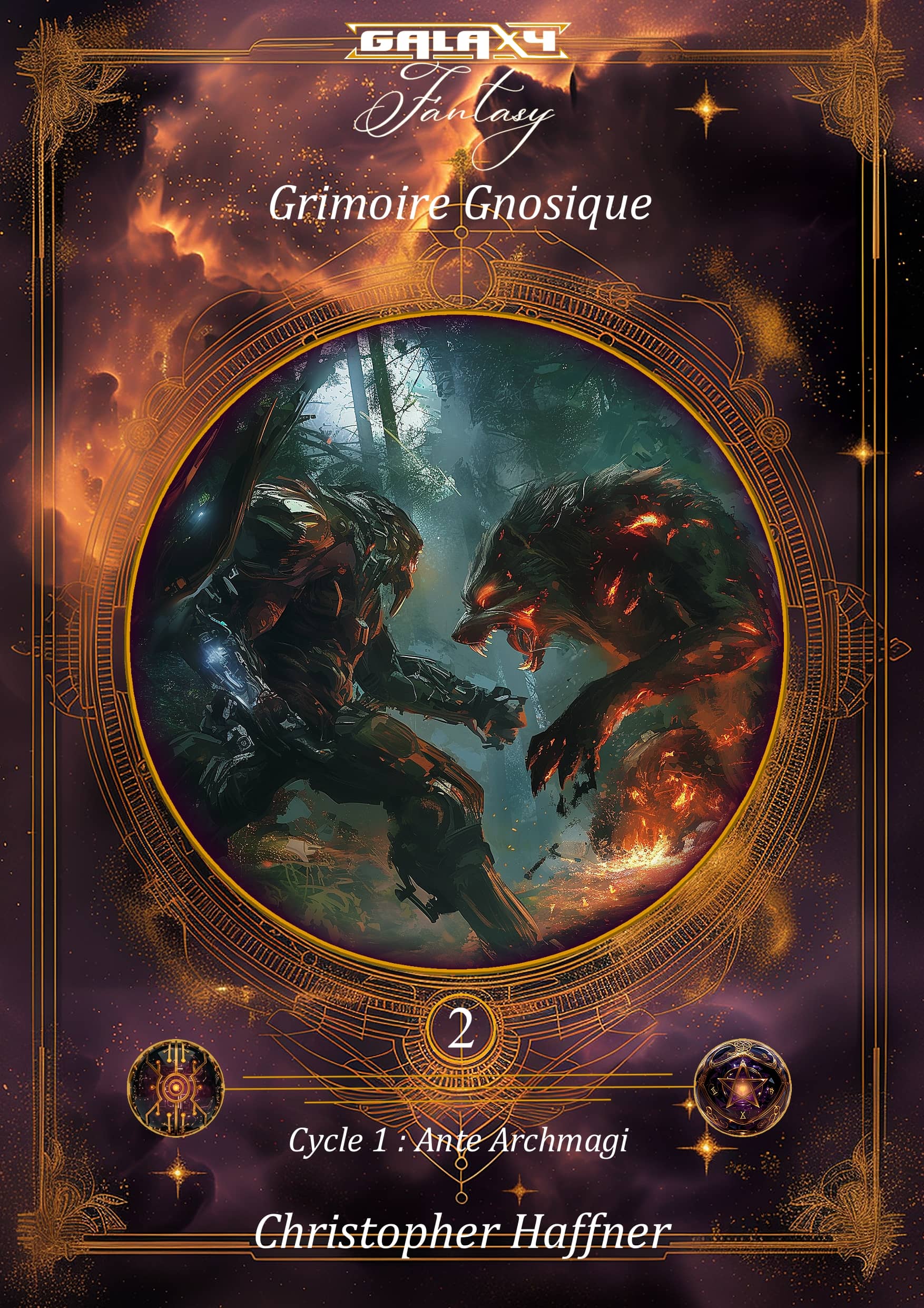 Grimoire Gnosique, le second roman space fantasy de Galaxy Fantasy